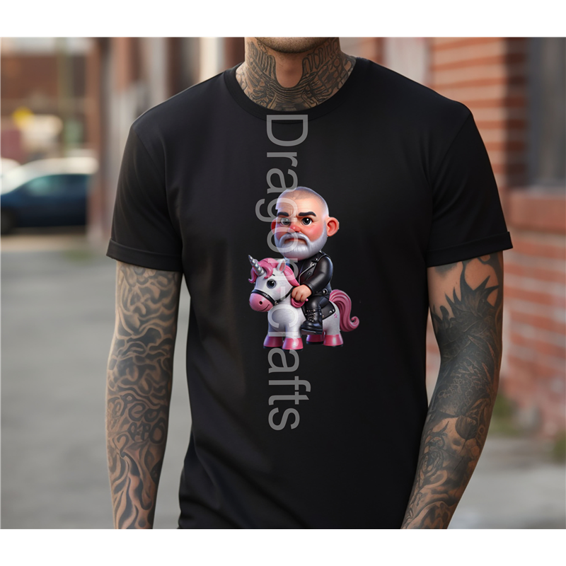 Regular Size T-Shirt - Unicorn rider - 55 Regular Size T-Shirt - Unicorn rider - 55