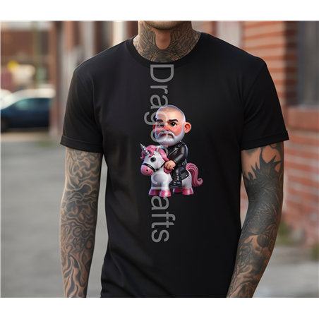 Regular Size T-Shirt  - Unicorn rider - 55