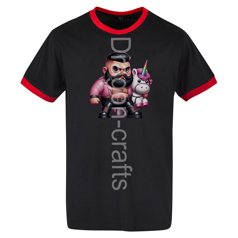 Ringer Tee - Unicorn rider - 17