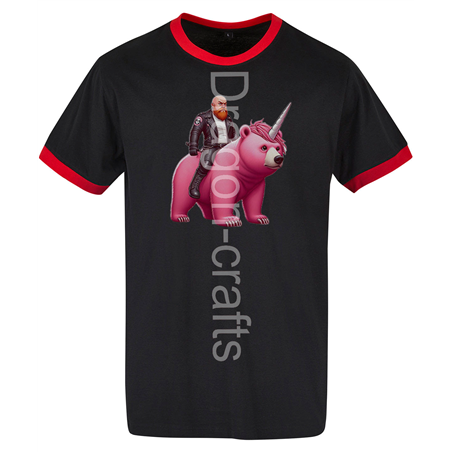 Ringer Tee - Unicorn rider - 22