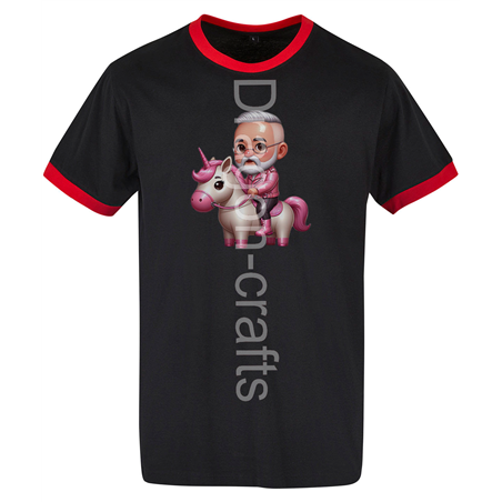Ringer Tee - Unicorn rider - 29