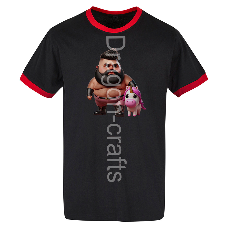 Ringer Tee - Unicorn rider - 33 Ringer Tee - Unicorn rider - 33