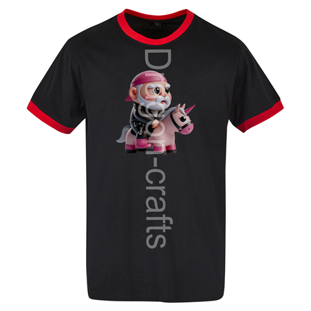 Ringer Tee - Unicorn rider - 45