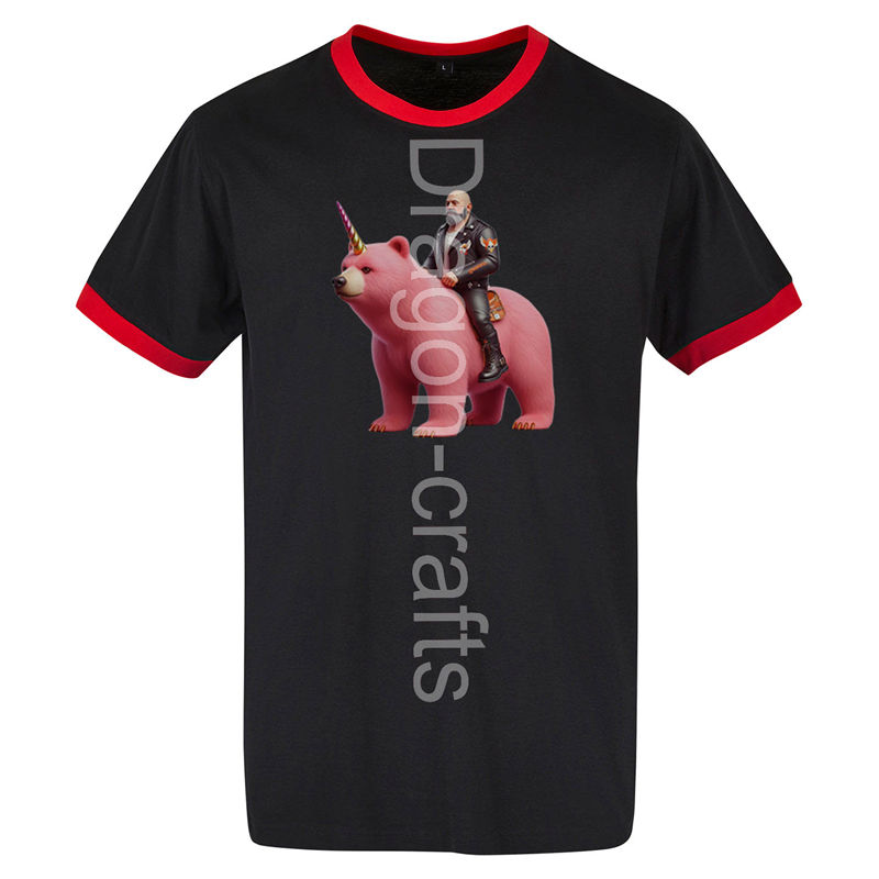 Ringer Tee - Unicorn rider - 50 Ringer Tee - Unicorn rider - 50