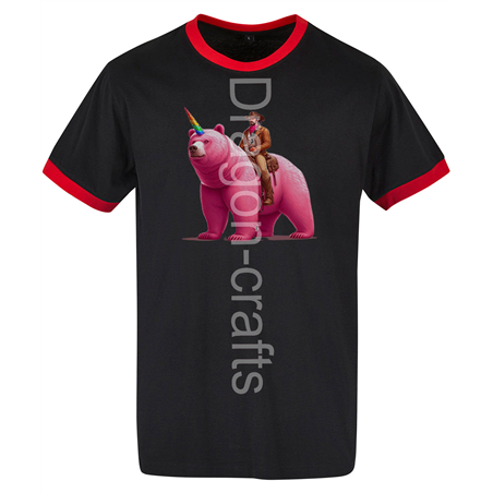 Ringer Tee - Unicorn rider - 51