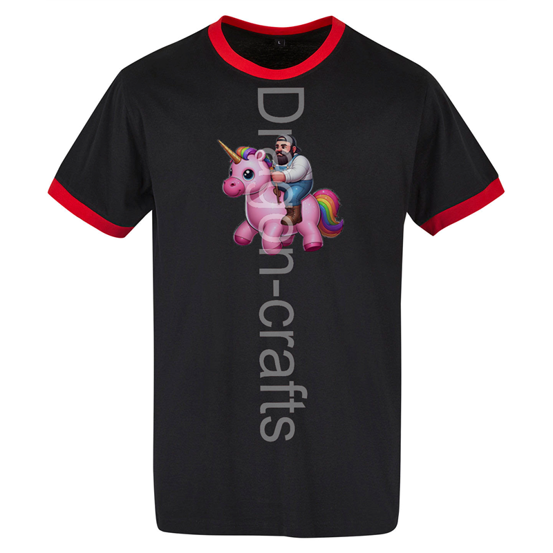 Ringer Tee - Unicorn rider - 59