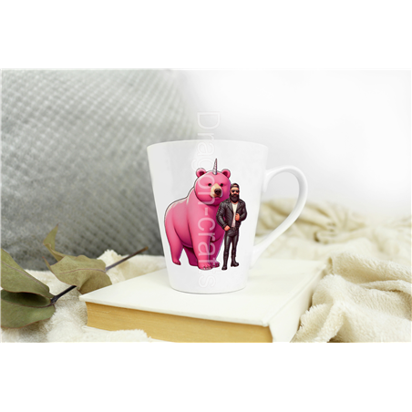 Short Latte Mug - Unicorn rider - 32