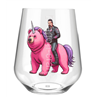 Stemless Wine Glass - Unicorn rider - 10