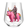 Stemless Wine Glass - Unicorn rider - 12