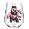 Stemless Wine Glass - Unicorn rider - 17