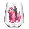 Stemless Wine Glass - Unicorn rider - 24