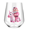 Stemless Wine Glass - Unicorn rider - 26