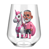 Stemless Wine Glass - Unicorn rider - 31
