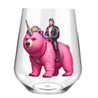 Stemless Wine Glass - Unicorn rider - 38