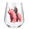 Stemless Wine Glass - Unicorn rider - 50