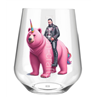 Stemless Wine Glass - Unicorn rider - 52