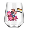 Stemless Wine Glass - Unicorn rider - 53