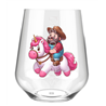 Stemless Wine Glass - Unicorn rider - 60