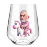 Stemless Wine Glass - Unicorn rider - 8