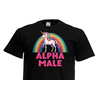 Big and Tall T-Shirt - Unicorn Alpha Male 