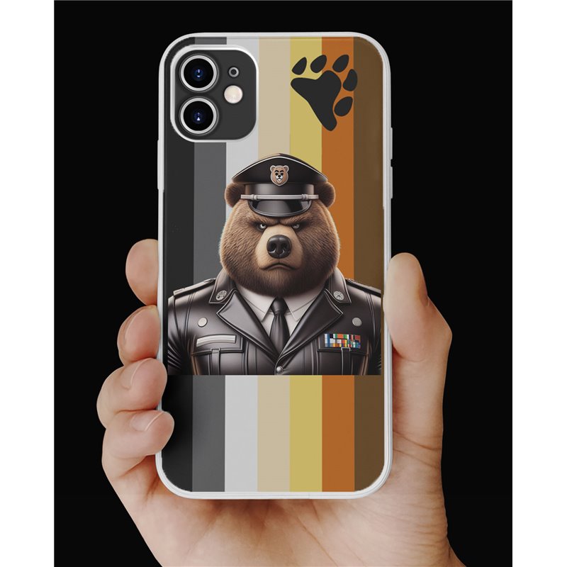 Phone Cover - Bear Flag - Army 1