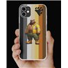 Phone Cover - Bear Flag - Construction 11