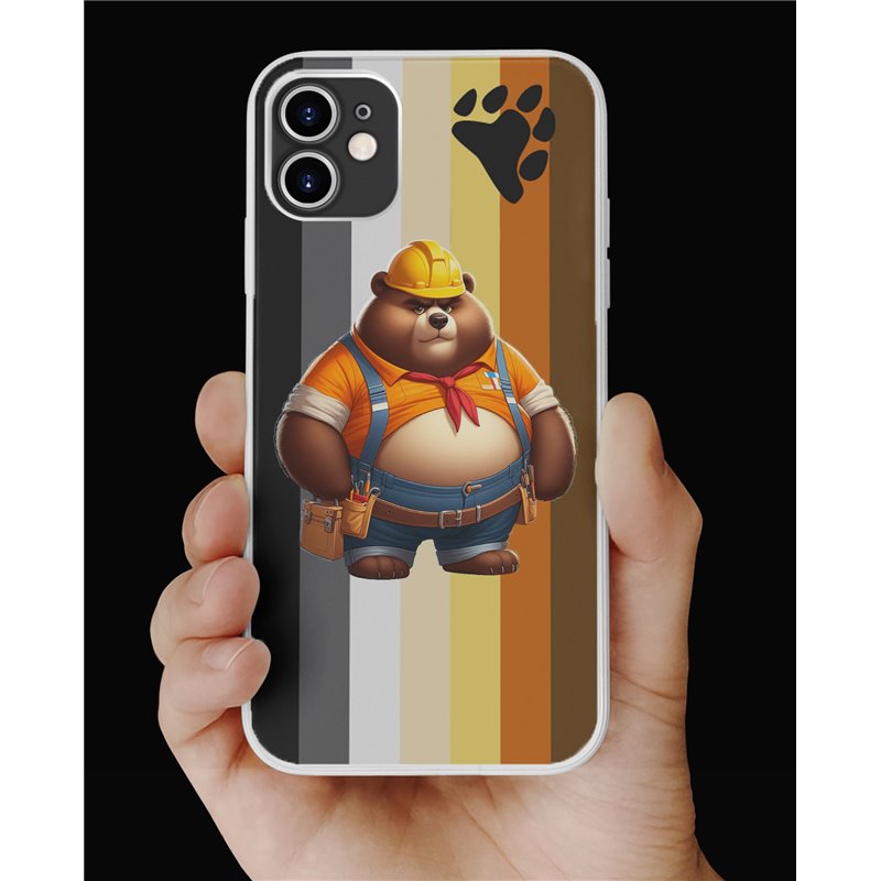 Phone Cover - Bear Flag - Construction 14 Phone Cover - Bear Flag - Construction 14