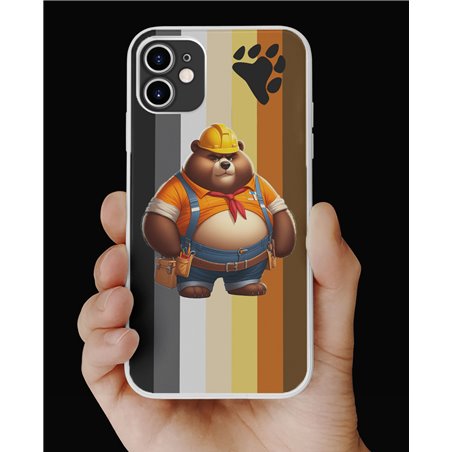 Phone Cover - Bear Flag - Construction 14