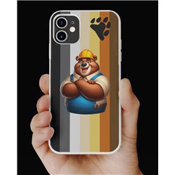 Phone Cover - Bear Flag - Construction 5