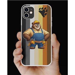 Phone Cover - Bear Flag - Construction 6