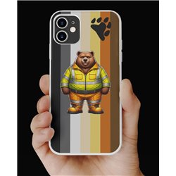 Phone Cover - Bear Flag - Construction 7