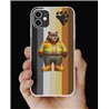 Phone Cover - Bear Flag - Construction 8