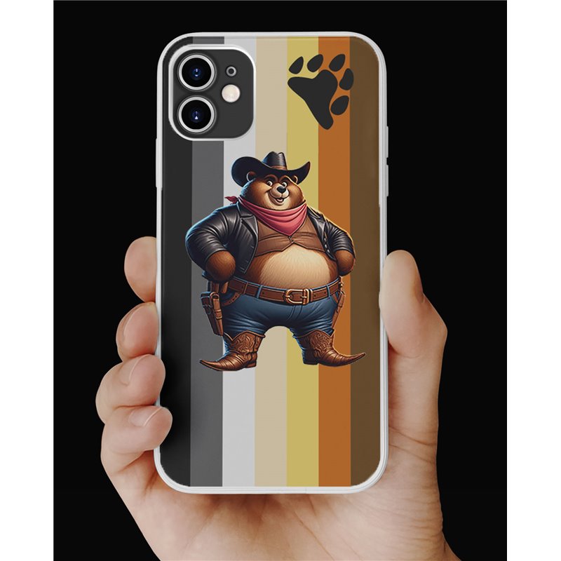 Phone Cover - Bear Flag - Cowboy 15