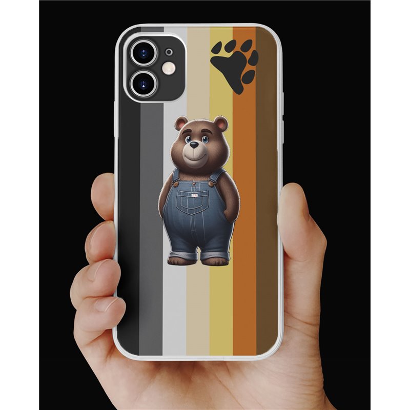 Phone Cover - Bear Flag - Dungerees 25