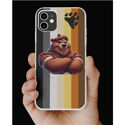 Phone Cover - Bear Flag - Kilted Bear - 12