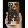 Phone Cover - Bear Flag - Kilted Bear - 13