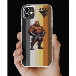 Phone Cover - Bear Flag - Kilted Bear - 2