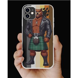 Phone Cover - Bear Flag - Kilted Bear - 22