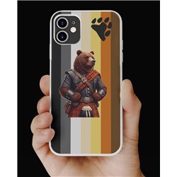 Phone Cover - Bear Flag - Kilted Bear - 25