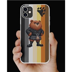 Phone Cover - Bear Flag - Kilted Bear - 26