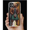 Phone Cover - Bear Flag - Kilted Bear - 4