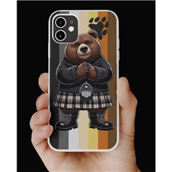 Phone Cover - Bear Flag - Kilted Bear - 6