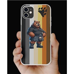 Phone Cover - Bear Flag - Kilted Bear - 9