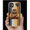 Phone Cover - Bear Flag - Leather 1