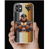 Phone Cover - Bear Flag - Leather 12