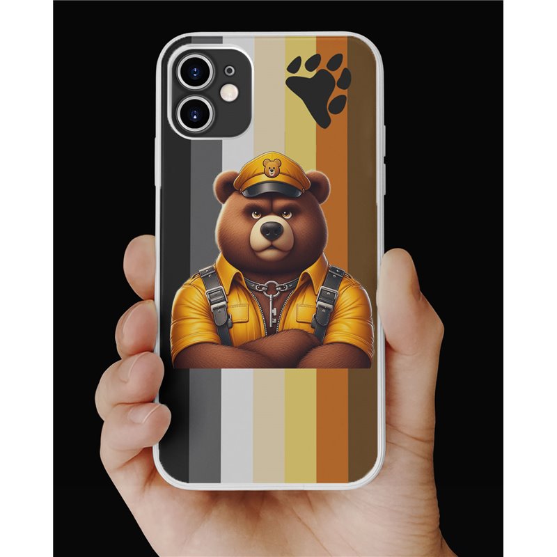 Phone Cover - Bear Flag - Leather 13 Phone Cover - Bear Flag - Leather 13