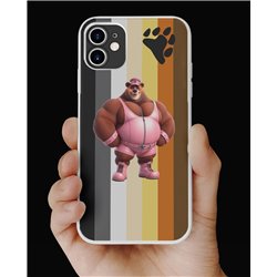 Phone Cover - Bear Flag - Leather 14