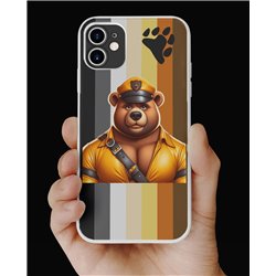 Phone Cover - Bear Flag - Leather 16