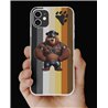 Phone Cover - Bear Flag - Leather 18
