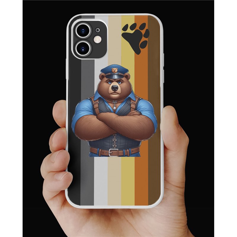 Phone Cover - Bear Flag - Leather 2 Phone Cover - Bear Flag - Leather 2